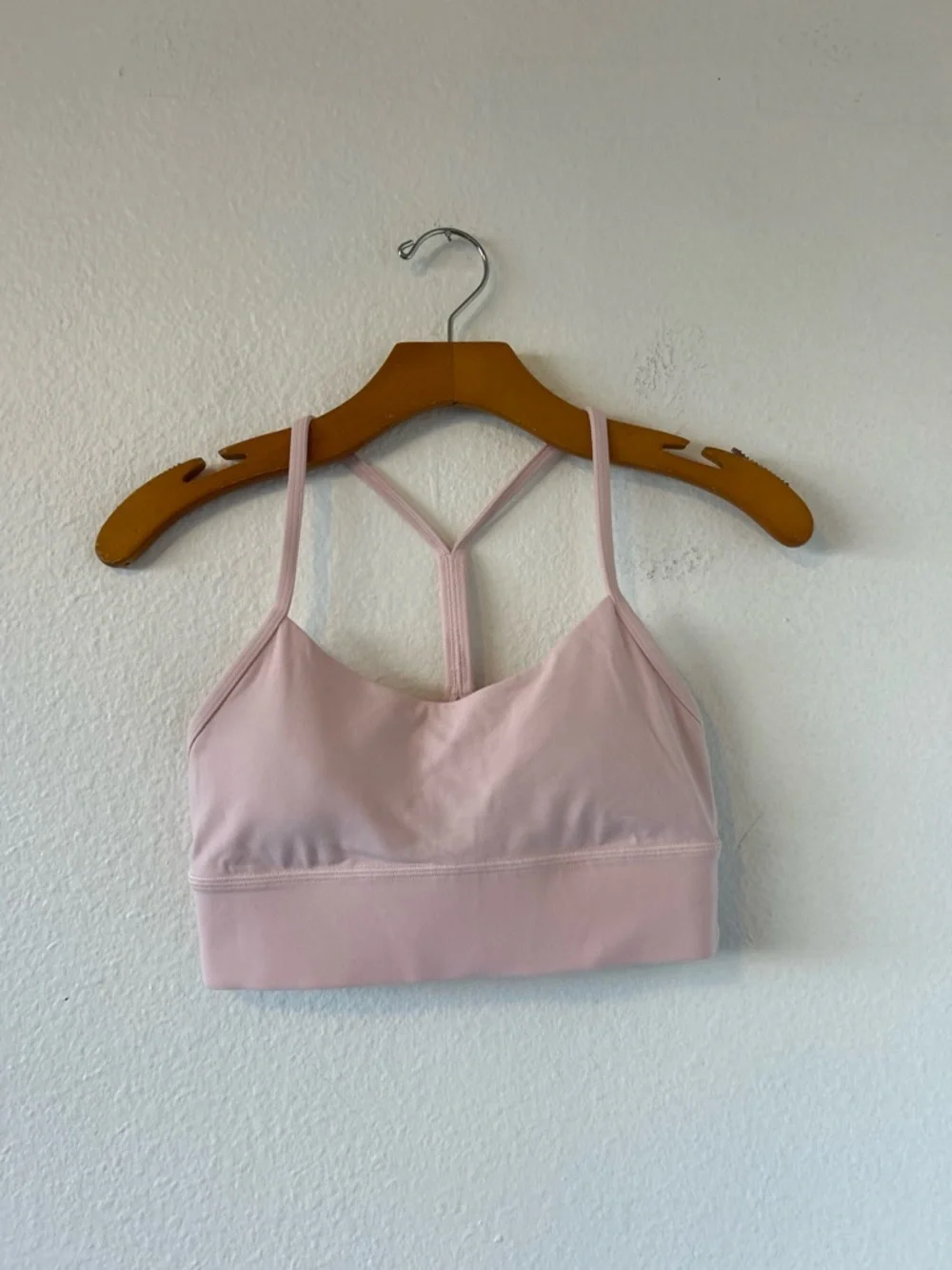 lululemon athletica Light Pink Strappy Sports Bra - Picture 3 of 8